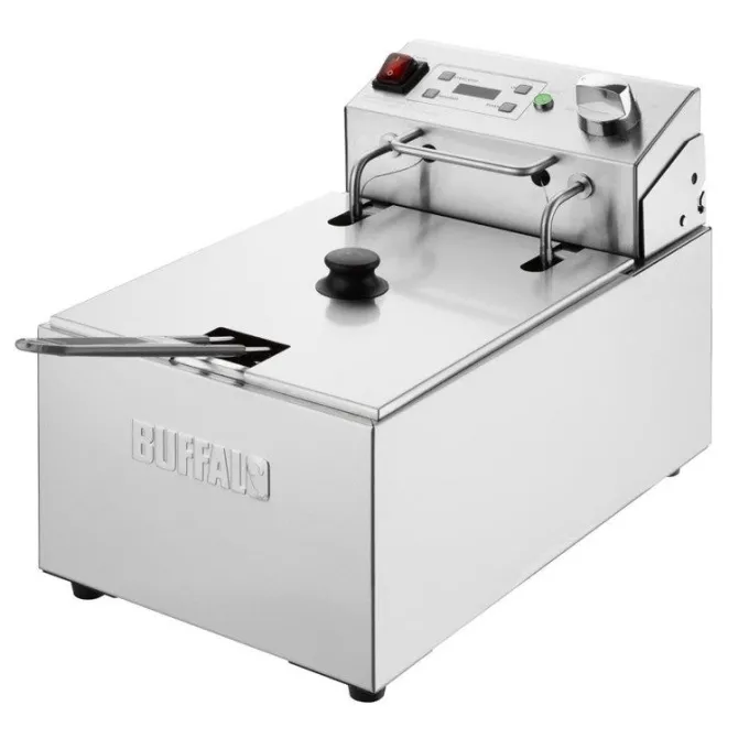 Friteuse Professionnelle Electrique à Poser avec Minuterie 5 Litres - Buffalo