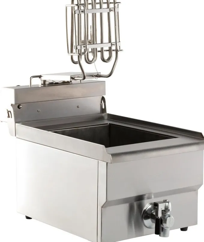 Friteuse Professionnelle Electrique 10 litres avec Robinet de Vidange - 5 kW - Combisteel