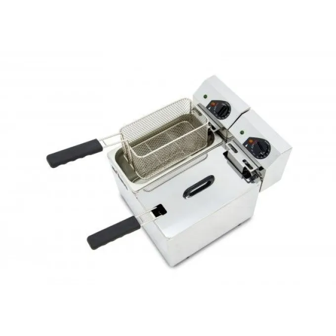 Friteuse Professionnelle Electrique Double EVOLUTION sans Robinet 4,4 kw - Arilex