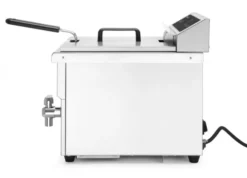 Friteuse Professionnelle à induction avec robinet de vidange 8L Gris 230V/3500W - Hendi