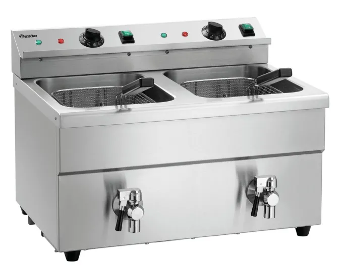 Friteuse Professionnelle à Induction 2 x 8 Litres - Bartscher