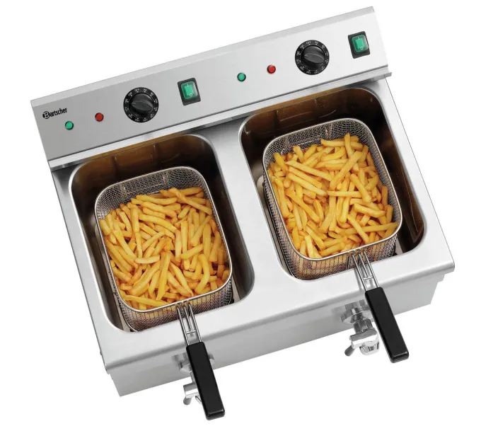 Friteuse Professionnelle à Induction 2 x 8 Litres - Bartscher
