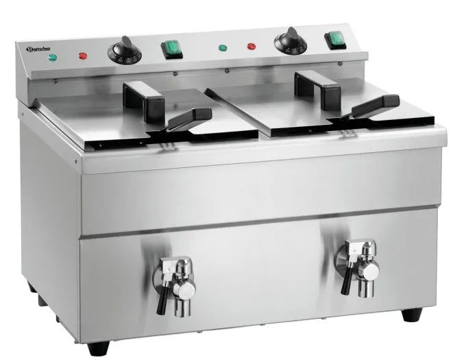 Friteuse Professionnelle à Induction 2 x 8 Litres - Bartscher