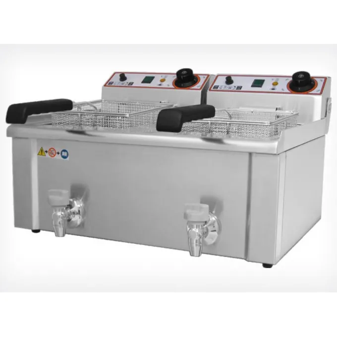 Friteuse Professionnelle électrique FBR 9+9 LT - Beckers