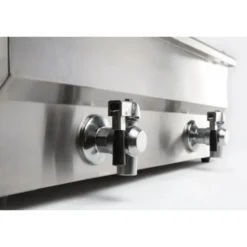 Friteuse professionnelle Électrique - 2 x 10 Litres - Vidange - 2 x 5 kW - Combisteel