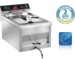 Friteuse Professionnelle électrique à poser - Super puissante - 9 Litres - Sofraca