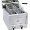 Friteuse professionnelle électrique de 2 cuves Roller Grill