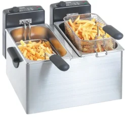 Friteuse professionnelle à poser mini II - 2 x 4 Litres - Bartscher