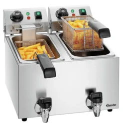 Friteuse Professionnelle Snack II Plus - 2 x 4 Litres - Bartscher