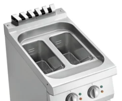 Friteuse Professionnelle - 2 x 9 Litres - 15 kW - sur Armoire - Bartscher