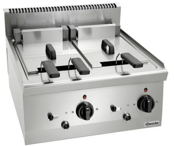 Friteuse pro à poser 600 - 2 cuves de 8 Litres - 12,6 kW - Bartscher
