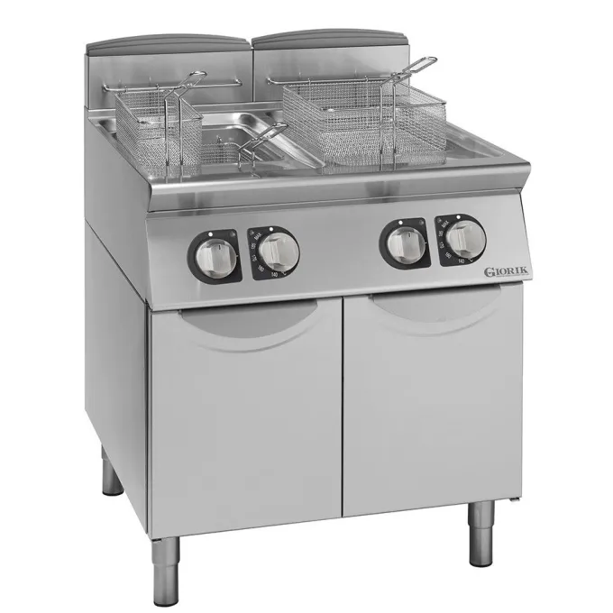 Friteuses Electriques, Commandes Electromécaniques, 2x17 L- Giorik - FE7217