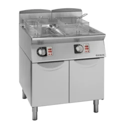 Friteuses Gaz, Brûleurs Externes, commandes électroniques, 2x21 L- Giorik - FG9817MP
