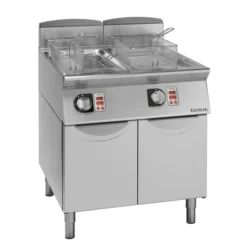 Friteuses Gaz, Brûleurs Internes, commandes électroniques, 2x17 L- Giorik