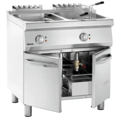 Friteuse sur Coffre - 2 Cuves de 23 Litres 30 kW - Bartscher