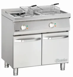Friteuse sur Coffre - 2 Cuves de 23 Litres 30 kW - Bartscher