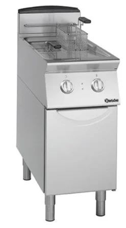 Friteuse sur Coffre 700 mm - 2 x 8 Litres - 14 kW - Bartscher