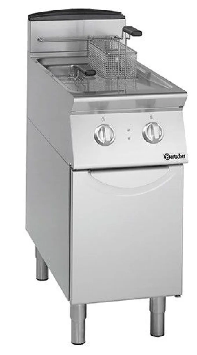Friteuse sur Coffre 700 mm - 2 x 8 Litres - 14 kW - Bartscher