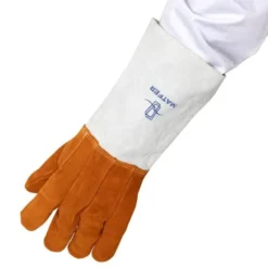 Gants Anti-Chaleur en Cuir Rembourré Jusqu'à 250°C 420 mm - Mafter