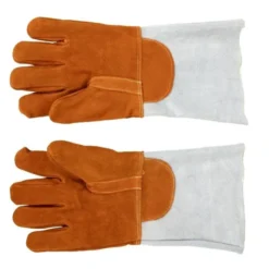Gants Anti-Chaleur en Cuir Rembourré Jusqu'à 250°C 420 mm - Mafter