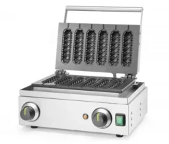 Gaufrier corn dog 230V/1550W 390x335x(H)230 mm - Hendi