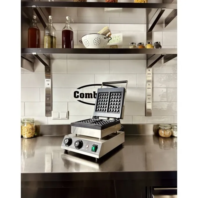 Gaufrier Professionnel - Double - 2 kW - Combisteel