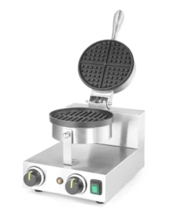 Gaufrier Rond Professionnel - 20 Gaufres/h - 1kW - Hendi