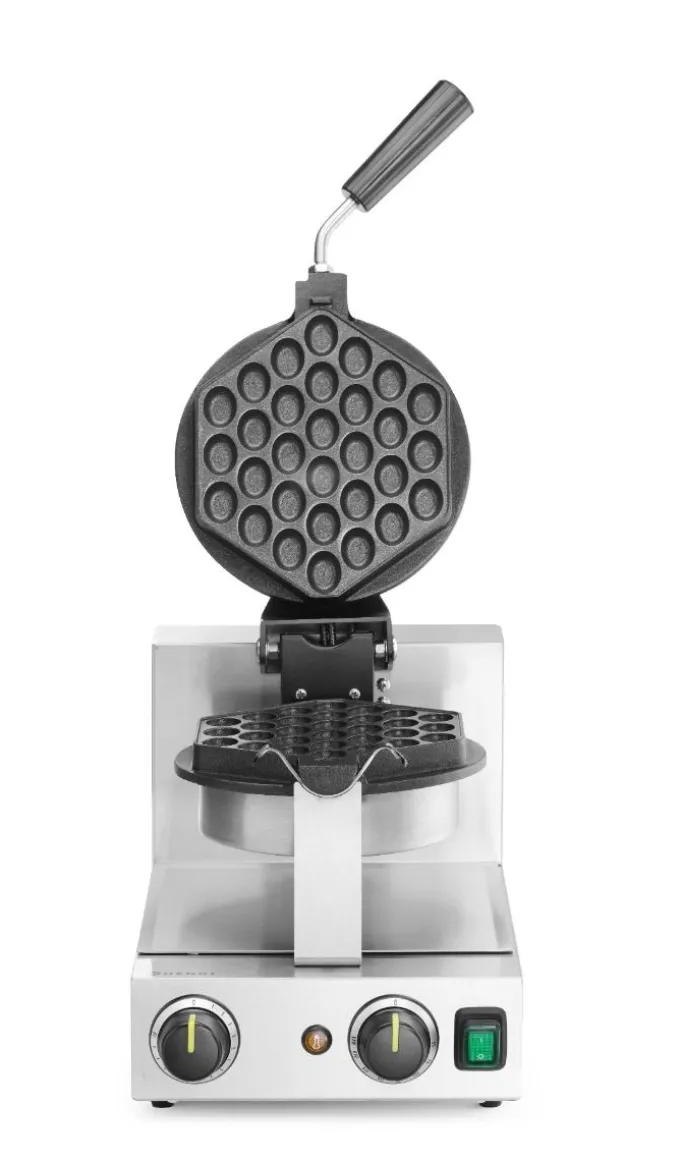 Gaufrier Rotatif Bubble Waffle - 20 Gaufres/h - 1500W - Hendi