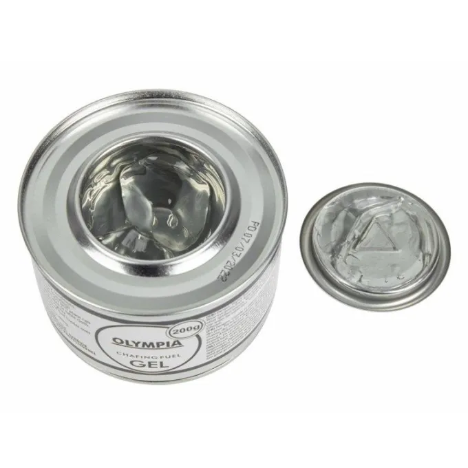 Gel Combustible pour Chaffing Dish 2h Lot de 12 Olympia