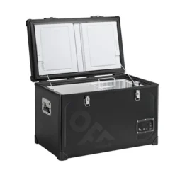 Glacière Electrique à Compression INDEL B STEEL TB74 BLACK - Vesna