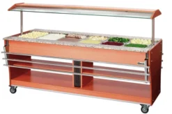 1 glissière plateaux 6 x 1 G/N - Bartscher