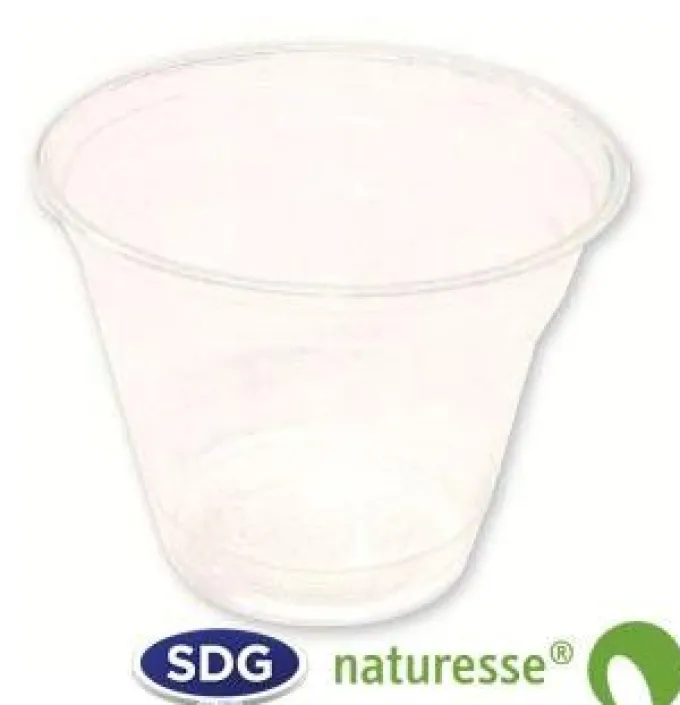 Gobelet à dessert en PLA Transparent 320 ml - SDG - Lot de 1200