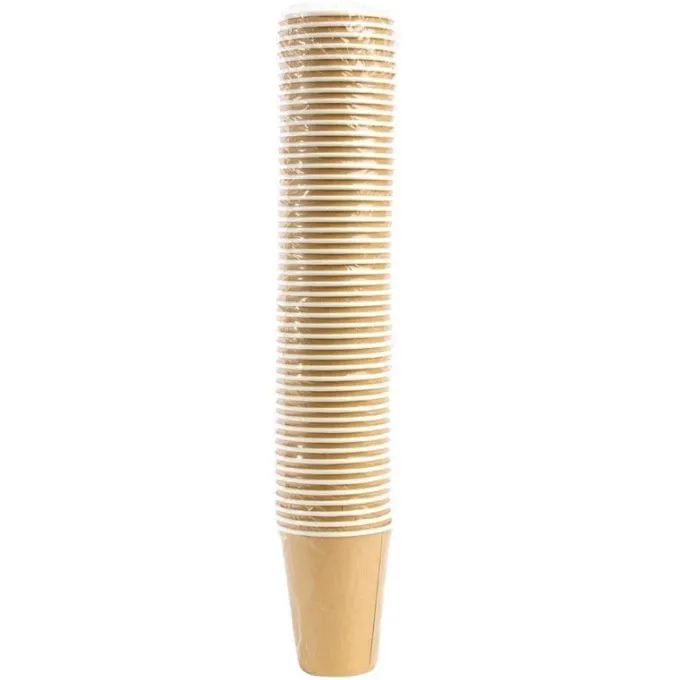 Gobelets boissons chaudes marron 340 ml - Fiesta - Boite de 1000