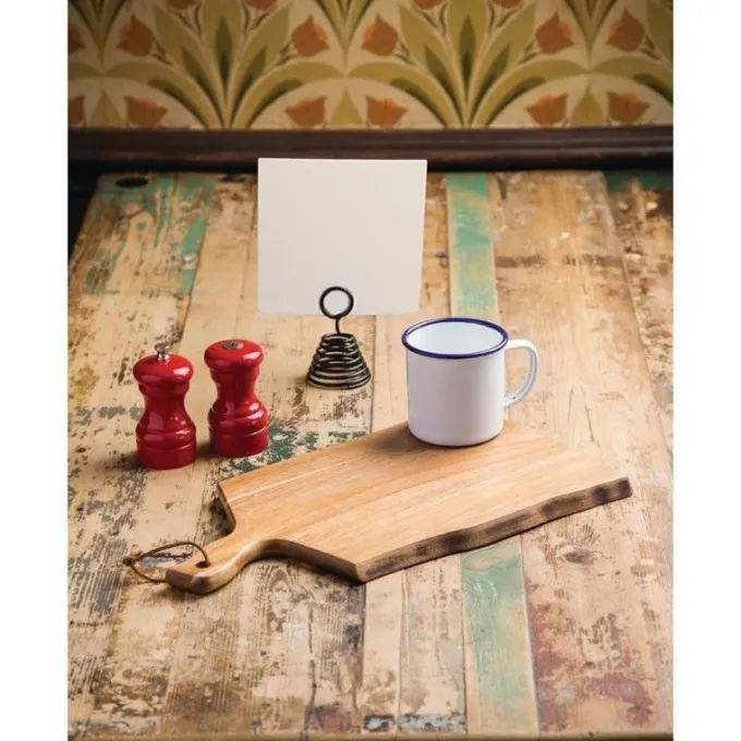 Grande Planche en Acacia Bords Ondulés 35,5 x 25 x 1,5 cm - Olympia