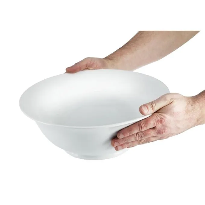 Grand saladier en Porcelaine Vitrifié Ø330 mm - Olympia