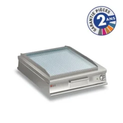 Grillade électrique - Plaque lisse - 20 kW - Baron