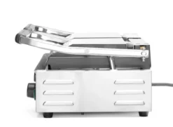 Grill de contact - modèle double dessus et dessous rainurés 230V/3600W 570x370x(H)210 mm - Hendi