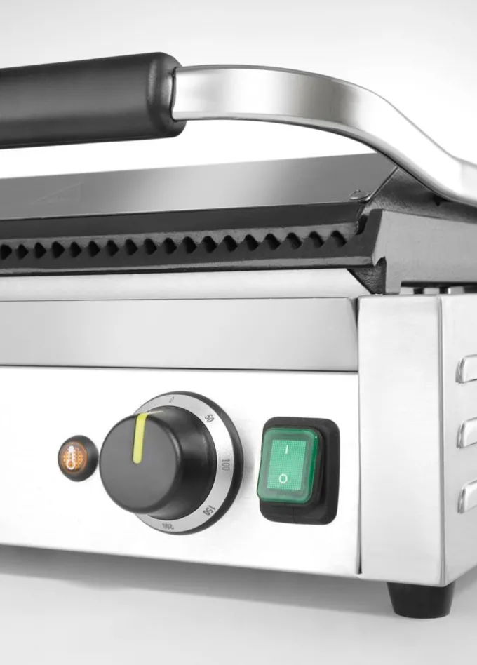 Grill de contact Panini XL 230V/2700W 548x415x(H)210 mm - Hendi