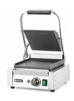 Grill de contact - Rainuré/Lisse - 1800W - Hendi