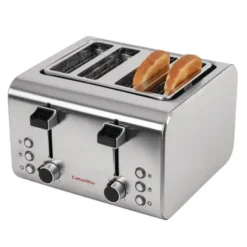 Grille Pain Professionnel Inox - 4 Tranches - Caterlite