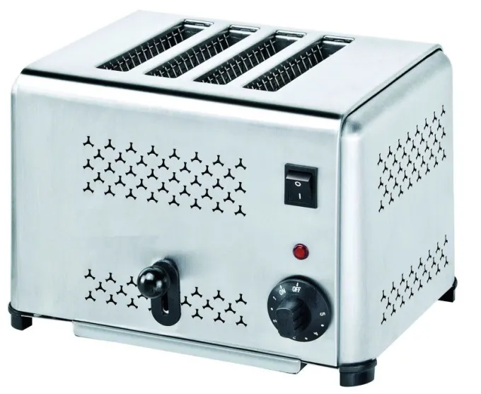 Grille-Pain Professionnel Inox 4 Tranches - Pujadas