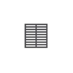 Grille pour four en Acier Inoxydable GN 2/1 - Combisteel
