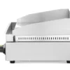 Grill moitié rainuré Profi Line 1/2 lisse 1/2 rainuré 230V/2400W 550x380x(H)240 mm - Hendi