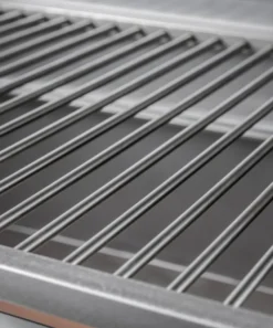 Grill Ouvert Lite Sans Base Réfractaire - Acier Inoxydable - Grille en Fil Rond - 1 Brûleur - Pujadas