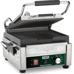 Grill Panini Contact Plaques en Fonte 2000 W - Waring