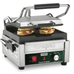 Grill Panini Contact Plaques en Fonte 2000 W - Waring
