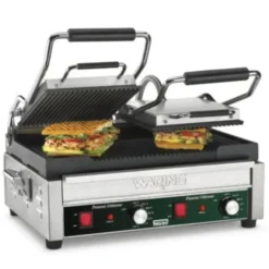 Grill Panini Double Plaques en Fonte 2900 W - Waring