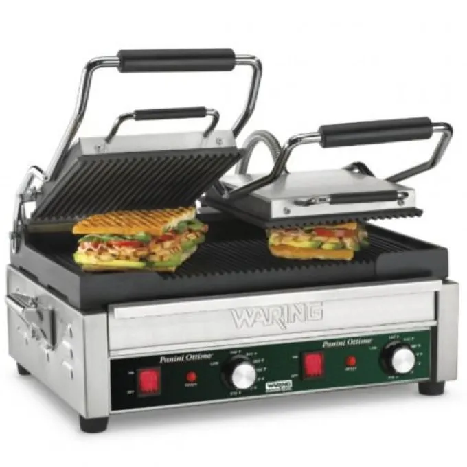 Grill Panini Double Plaques en Fonte 2900 W - Waring