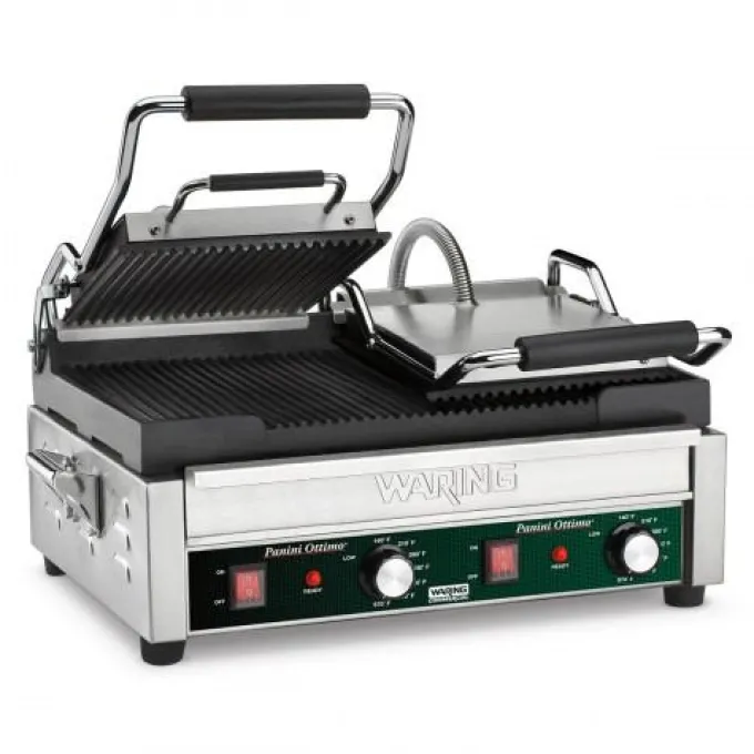 Grill Panini Double Plaques en Fonte 2900 W - Waring
