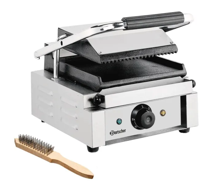 Grill Panini à Usage Professionnel - 214 x 214 mm - Bartscher